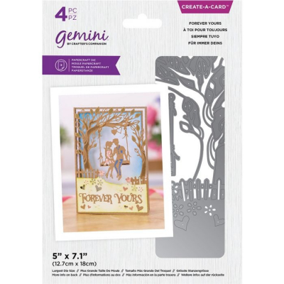 Gemini Forever Yours Create-a-Card Dies (GEM-MD-CAD-FORY)