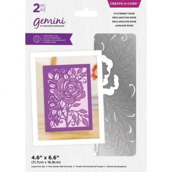 Gemini Statement Rose Create-a-Card Dies (GEM-MD-CAD-STAR)