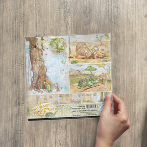 Ciao Bella AESOP'S FABLES PAPER PAD 8"X8" (CBH046)