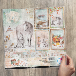 Ciao Bella The gidt of love 12x12 inch paperpad (CBPM047)