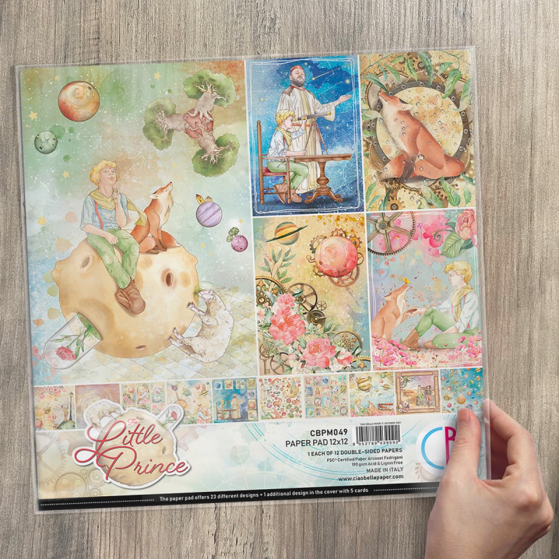 Ciao Bella The little prince paperpad 12x12 inch (CBPM049)