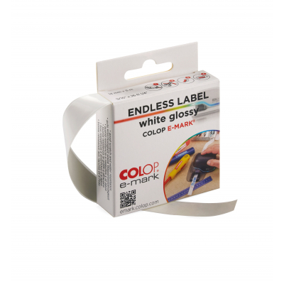 Colop E-MARK Endless Label White Glossy (155361)