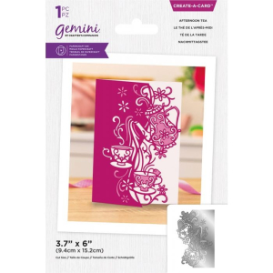 Gemini Afternoon Tea Create-a-Card Dies (GEM-MD-CAD-ASDCOL) (GEM-MD-CAD-AFTE)