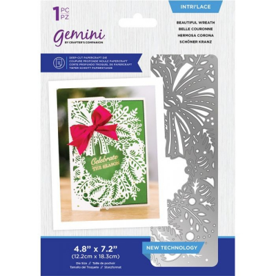 Gemini Beautiful Wreath Intri’lace Dies (GEM-MD-INT-BEWR)