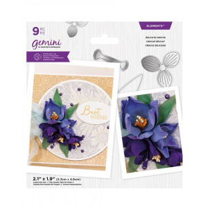 Gemini Delicate Crocus Elements Dies (GEM-MD-ELE-DECR)