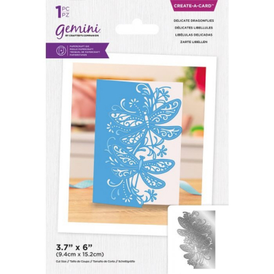 Gemini Delicate Dragonflies Create-a-Card Dies (GEM-MD-CAD-DEDR)