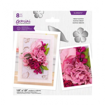 Gemini Vibrant Dianthus Elements Dies (GEM-MD-ELE-VIDI)