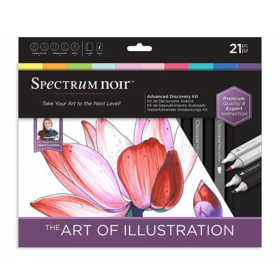 Spectrum Noir Discovery Kit Advanced Art of Illustration (SPECN-ADIS-ARTI)