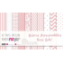 Papers For You Basicos Imprescindibles Rosa Bebe Canvas Scrap Pack (10 pcs) (PFY-3929)