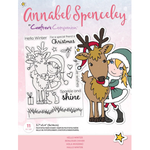 Crafter's Companion Annabel Spenceley Hello Winter Stamps (AS-STP-HELTER) ( AS-STP-HELTER)