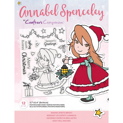 Crafter's Companion Annabel Spenceley Making Spirits Bright Stamps (AS-STP-MAKGHT)