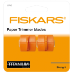 Fiskars Paper Trimmer Blades TripleTrack Titanium Straight Cutting (2pcs) (1004677)
