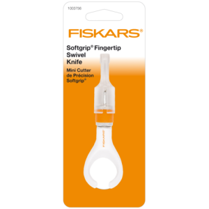 Fiskars Swivel Knife FingerTip Softgrip ((1024409)