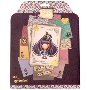 Gorjuss Gorjuss Wonderland 8x8 Inch Scrap Paper Set (GOR-WL-PS22)