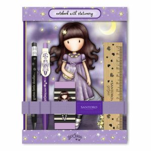 Gorjuss Notebook w/ Stationery Set Catch A Falling Star (602GJ09)