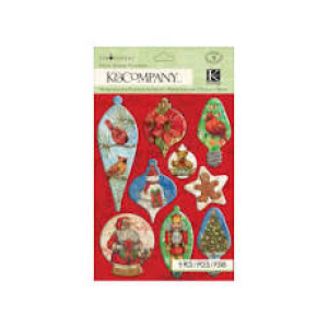 K&Company Snow Globe Stickers