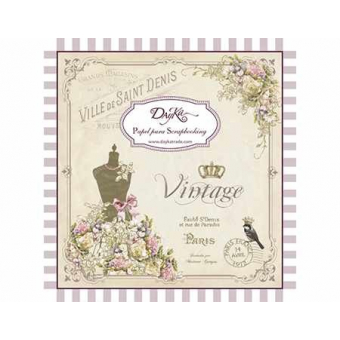 DayKa Trade Vintage 8x8 Inch Paper Pad (SCP-1005)