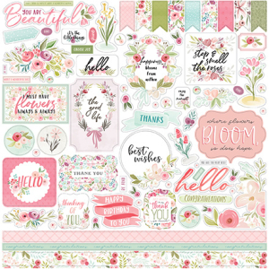 Carta Bella Flora No.3 12x12 Inch Element Sticker (CBF117014)