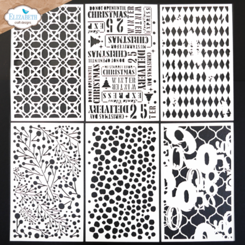 Elizabeth Craft Designs Planner 3 Stencils (S047) (810003536440)