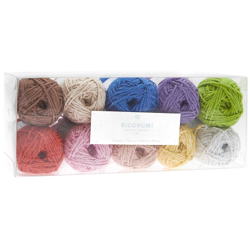 Rico-Design Ricorumi Kit 10 pieces Twinkly Twinkly (400025.008)