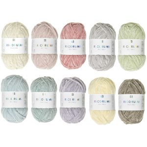 Rico-Design Ricorumi Kit 10 pieces "Nilli Nilli pastel" (400025.016)