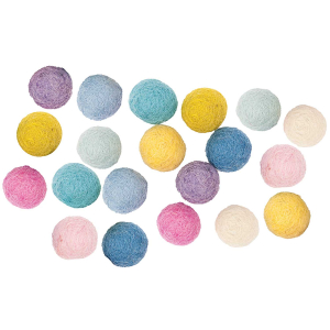 Rico-Design Vilt balletjes mix PASTEL, 1,5 CM (7040.10.72)