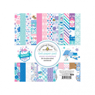 Doodlebug Design Inc. Winter Wonderland 6x6 Inch Paper Pad (6532)