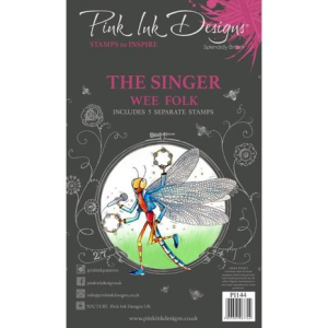 Pink in Design The Singer A6 Clear Stamp (PI144)
