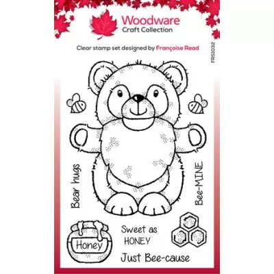 Honey Bear Gnome Clear Stamps (FRS1032)