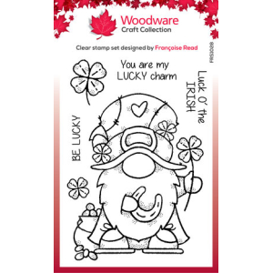 Woodware • Lucky Gnome Clear Stamps (FRS1028)