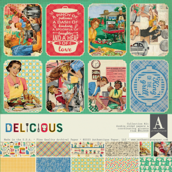 Authentique Delicious 12x12 Inch Collection Kit (DLC008)