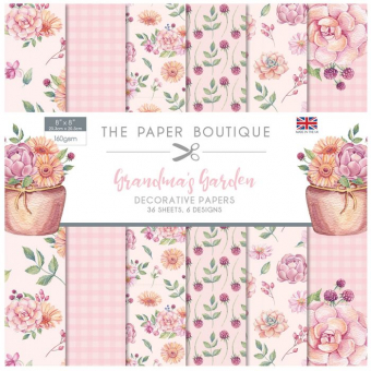The Paper Boutique • Grandma's garden 203x203cm paper pad (PB1298)