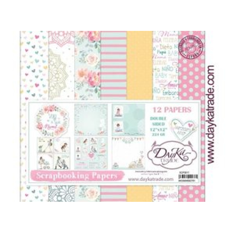 Dayka Voy A Ser Mama 12x12 Inch Paper Pack (SCP-3017)