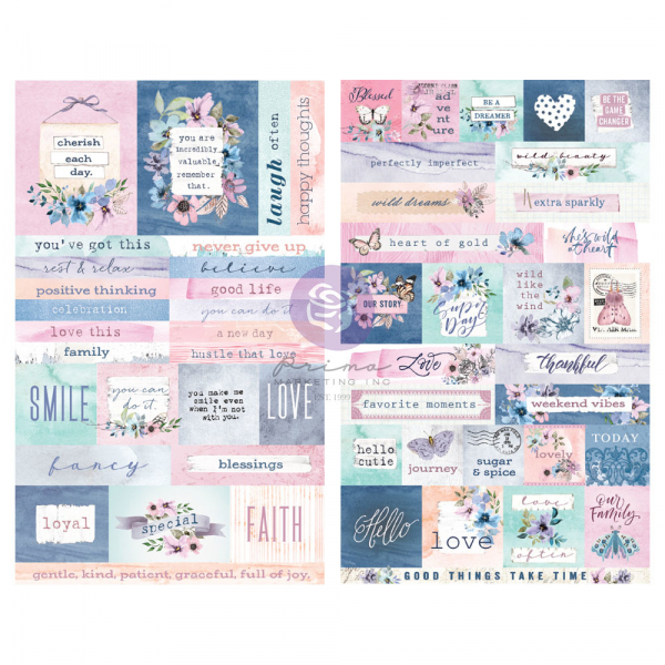 Prima Marketing Watercolor Floral Stickers (651541)