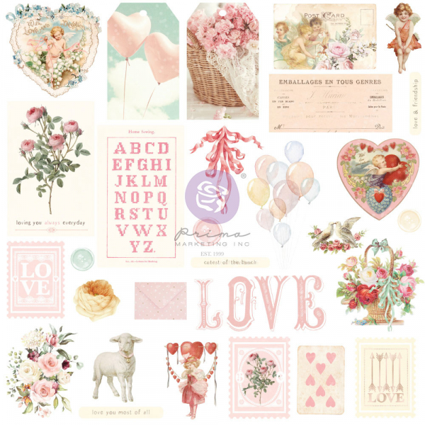 Prima Marketing Magic Love Ephemera 1 (996741)