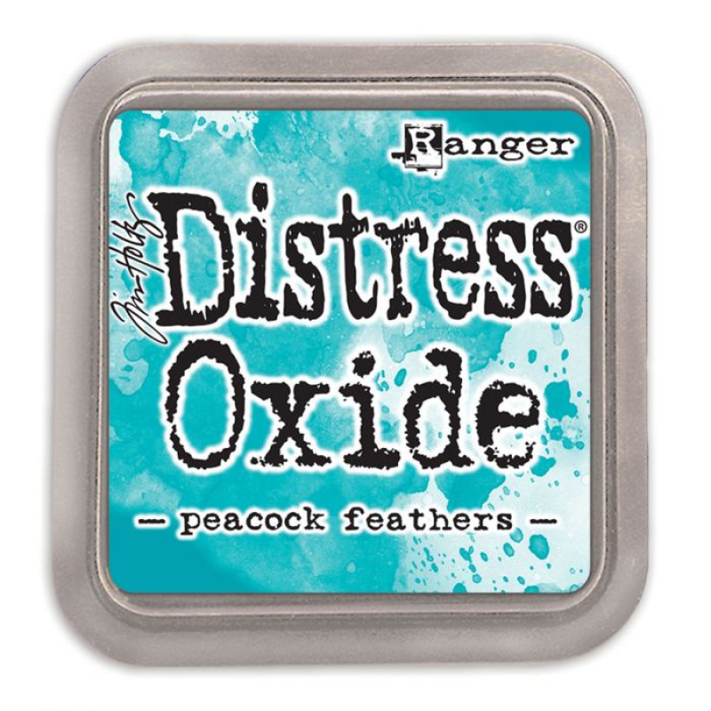 Tim Holtz Ranger Distress oxide ink pad Peacock feathers (TDO56102)