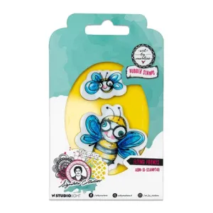 Art By Marlene Signature Collection Cling Stamp Flying Friends (ABM-SI-STAMP749)