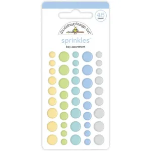 Doodlebug Design Baby Boy Assortment Sprinkles (45pcs) (6759) (842715067592)