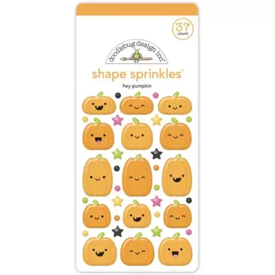 Doodlebug Design Hey Pumpkin Shape Sprinkles (8558)