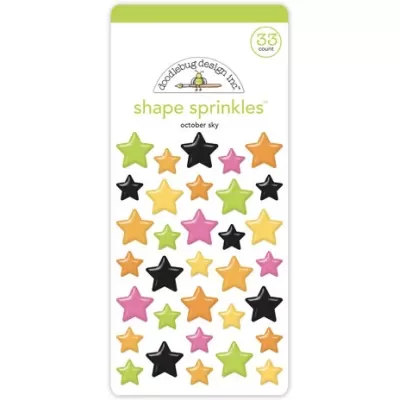 Doodlebug Design October Sky Shape Sprinkles (8561)