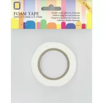 JeJe Foam Tape 2 m x 12 mm x 0,5 mm (3.3005)