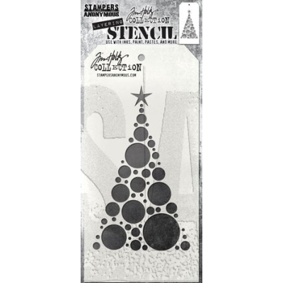 Stampers Anonymous Modern Tree Tim Holtz Layering Stencil (THS187)