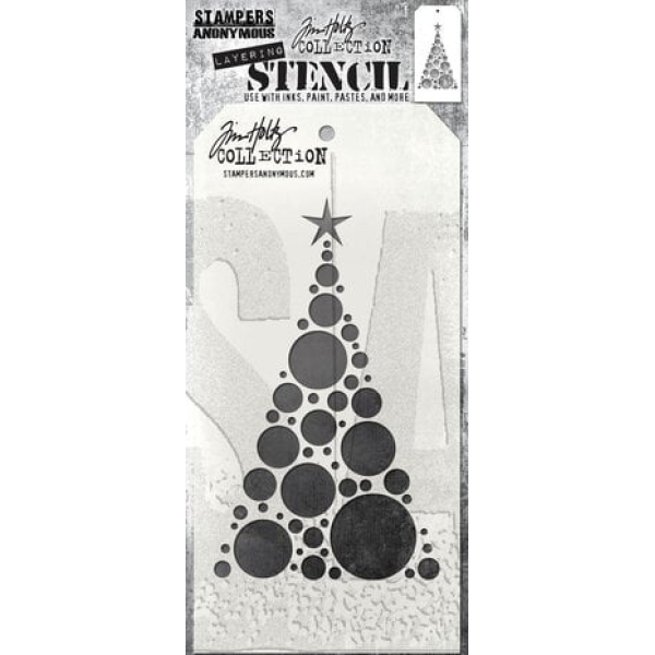 Tim Holtz Stampers Anonymous Modern Tree  Layering Stencil (THS187)
