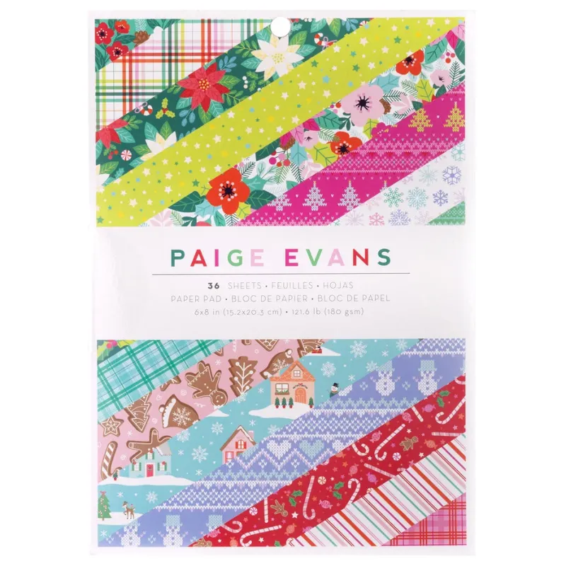 Paige Evans Sugarplum Wishes 6x8 Inch Paper Pad (34022007) 