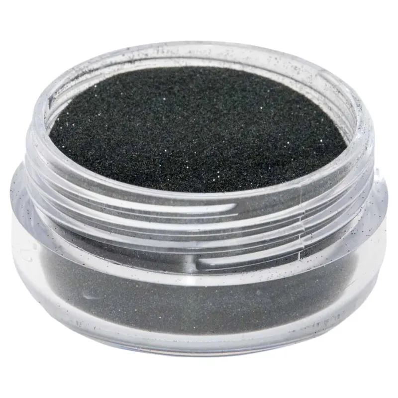 Cosmic Shimmer Glitter Polished Silk Black Onyx 10ml (CSPSGBLACK)