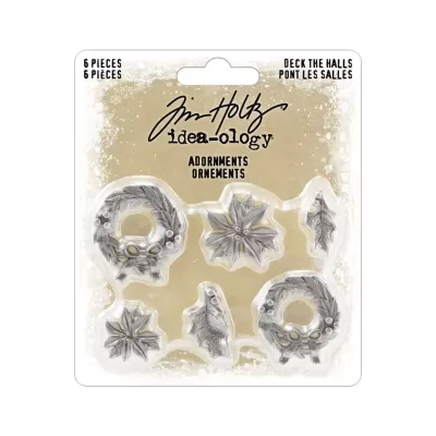 Tim Holtz Adornments Deck The Halls / Christmas 2023 (TH94354)