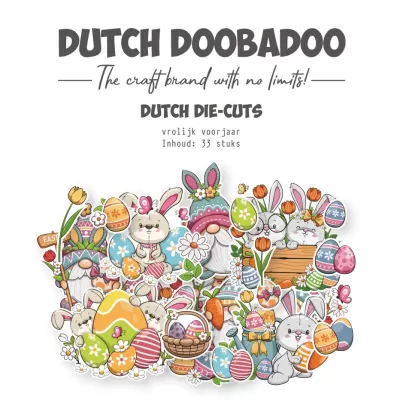 Die-Cuts A7 Vrolijk Voorjaar (33pcs) (474.007.031)