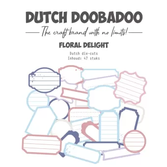 Dream Plan Do Floral Delight Dutch Die-Cuts (47pcs) (474.007.034)