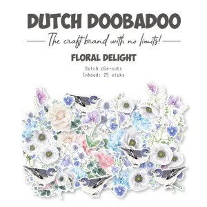 Dream Plan Do Floral Delight Dutch Die-Cuts (25pcs) (474.007.032)