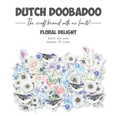 Dream Plan Do Floral Delight Dutch Die-Cuts (25pcs) (474.007.032)